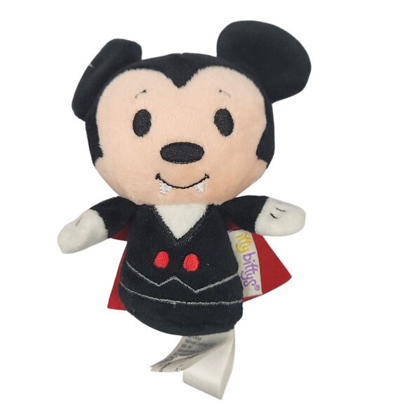 Hallmark Itty Bittys Vampire Mickey Mouse Plush Toy 4" 1HGN1115 - Picture 1 of 7